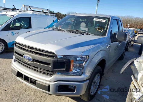 2018 Ford F150 Super Cab из США, поврежденный, VIN 1FTEX1CP8JKC91059